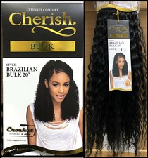 Cherish Brazilian Bulk 20" Synthetic Crochet Braid Curly Hair Extensions