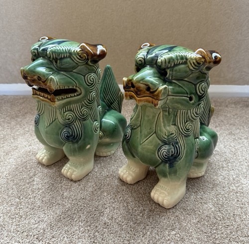 Chinese dogs foo green - chinese,