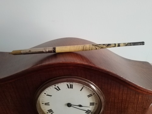 Vintage ornate dip - , pen