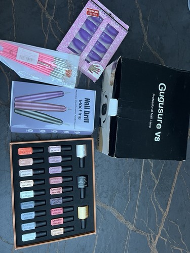Complete gel nail kit - complete, uv