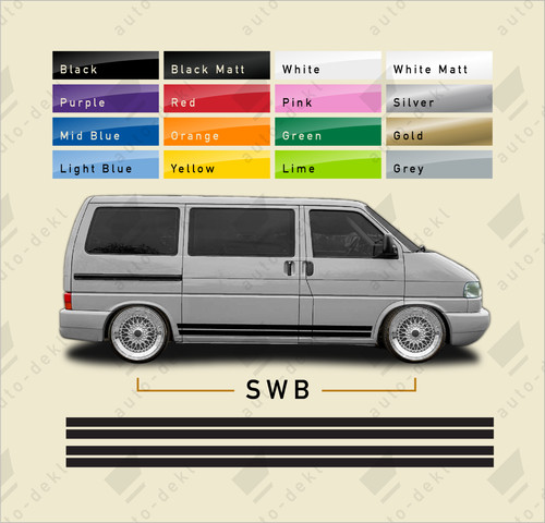 Fits transporter swb - vw, t4