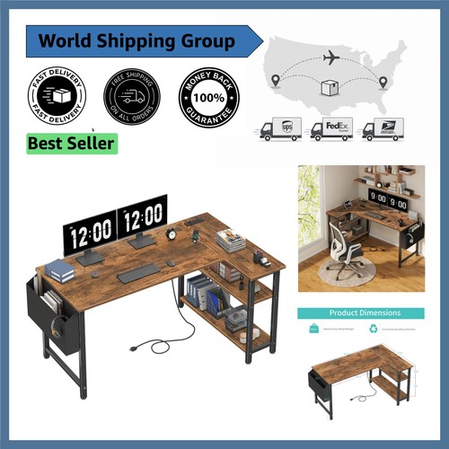 Shaped gaming and work desk - work,