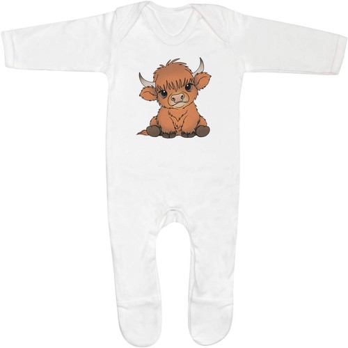 Baby highland cow - highland, cow'