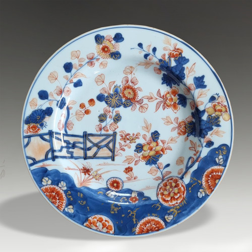 Chinese imari plate - chinese,