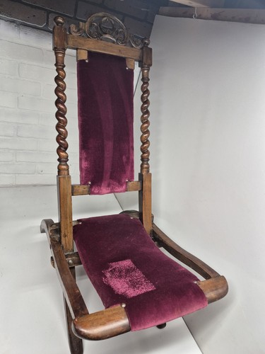 Campaign fold chair 19th - fold, up