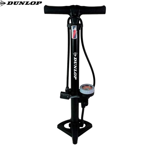 Dunlop floor bike pump with - dunlop,