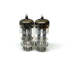 M. Pair  12AU7 ECC82 Long Grey