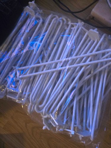 White plastic retail - plastic,