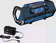 Bosch Professional GPB 18V-2C 18V Job Site Radio with AUX, BT & Power Adapter