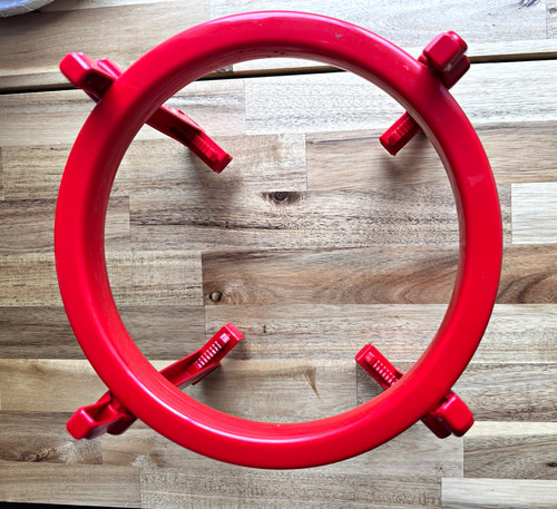 Jam strainer stand - strainer,