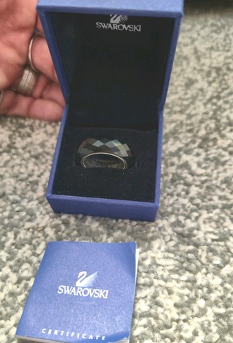 Swarovski nirvana ring jet - swarovski,