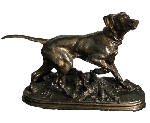 Stunning bronzed spelter - stunning,