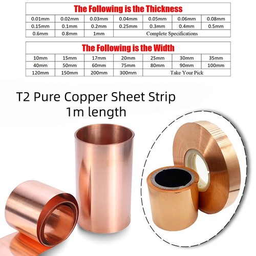 Pure thin foil - pure, cu