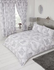Double bed toile jouy grey - toile,