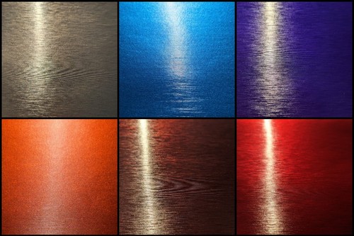 Chrome matt brushed - brushed, steel