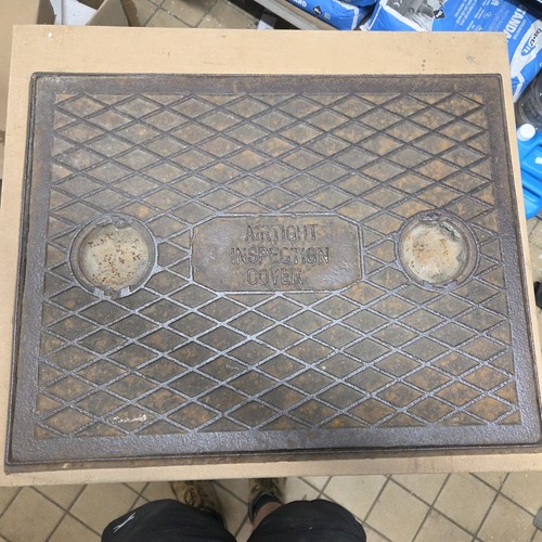 Cast iron manhole - cast,