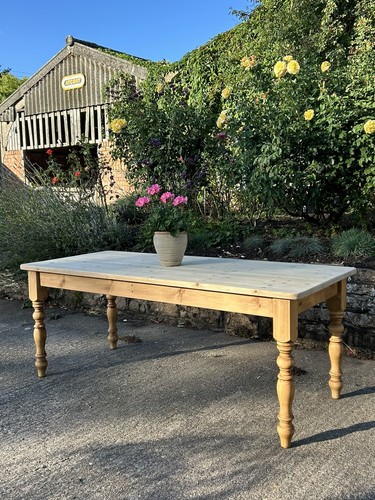 Farmhouse table 6ft6 85cm - ,