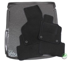 Combo set car mats boot - set,