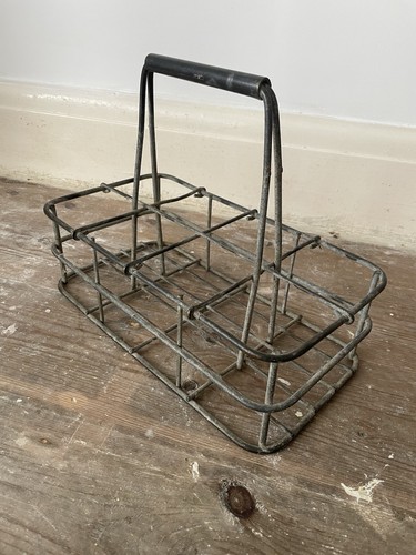 Vintage galvanised metal - metal, milk