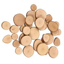  Craft Wood Slices Proposal Decorations DIY Accessory Wooden Chip