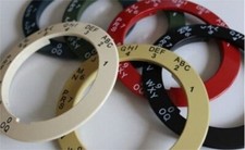 GPO 700 SERIES TELEPHONE ROTARY ALPHA-NUMERIC SURROUNDS (ALL COLOURS)