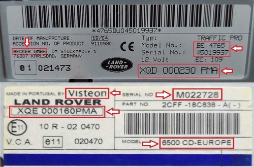 Land rover radio - land,