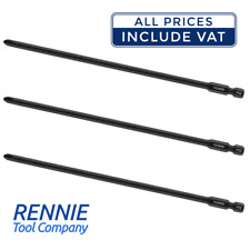 3 Pack x PZ2 177mm Autofeed Screwdriver Bits For Makita DFR750 DFR750RME BFR750