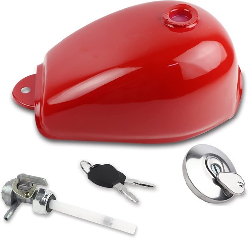 Red gas fuel petrol tank - red,