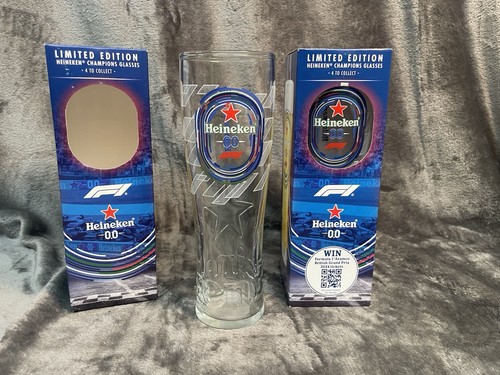 Heineken pint glass x2 - ***,