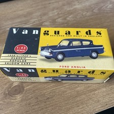 Vanguards Classic VA1000 Ford Navy Anglia 1:43 Scale Model Car 1950s-1960s Era