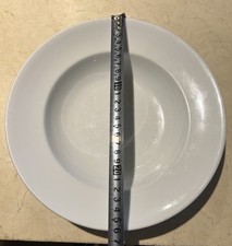 Chinacraft Royal Bone China White 26cm Pasta Bowls X6