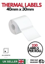40x30mm 230PCS/Roll