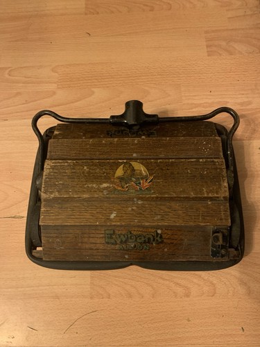Antique carpet floor sweeper - antique,