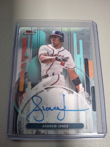 Andruw jones card autograph - card,