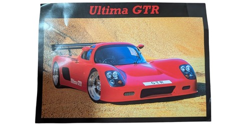 Ultima gtr poster brochure - ultima,