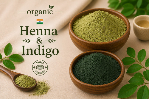 Organic indigo henna combo - indigo,