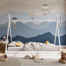 Kids Solid Wood Tipi Cabin