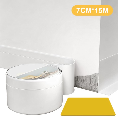 15m roll white flexible pvc - white,