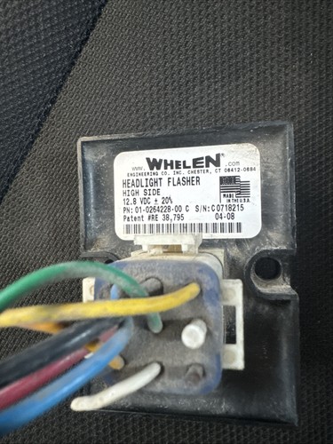 Whelen headlight flasher - headlight,