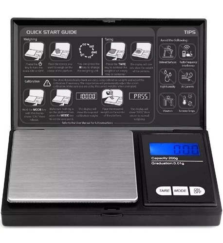 Digital scales 01g 200g - scales, 0.01g