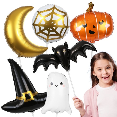 Halloween foil balloon - halloween,