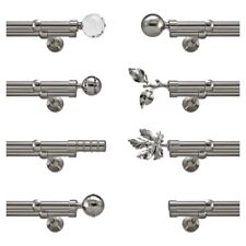Curtain Pole Metal Double