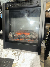 Athena Black Inset Electric Fire