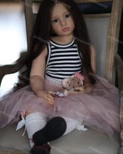 Painted 40In Reborn Baby Doll