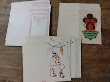 Vintage Progressive Whist Score Cards 3 Designs