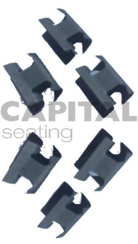 Recaro seat cover clips - cover,