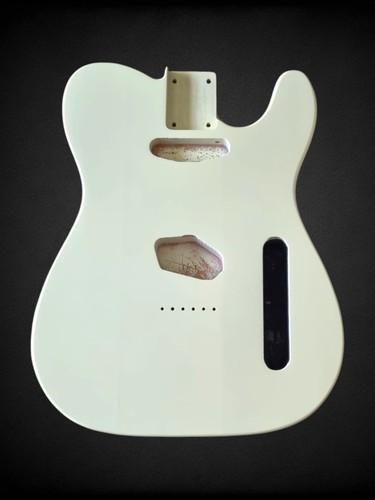 Telecaster body cream yellow - telecaster,