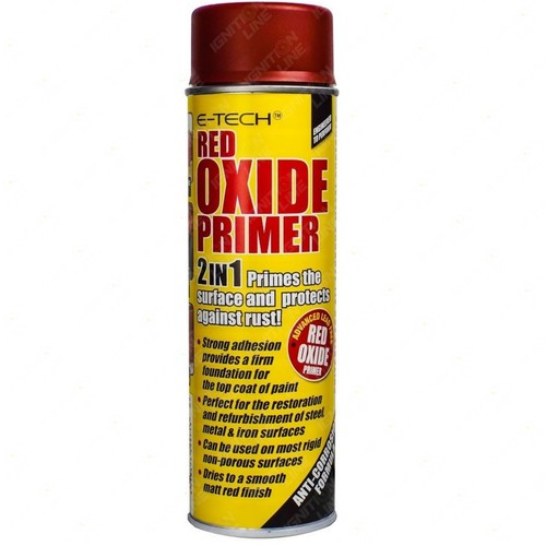 Tech red oxide primer spray - primer,
