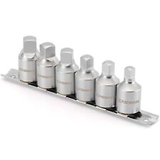 Oil Drain Plug Key Set 1/2" Drive 8,10,12,14mm 1/2" 3/8" 6PCS Oil Service set