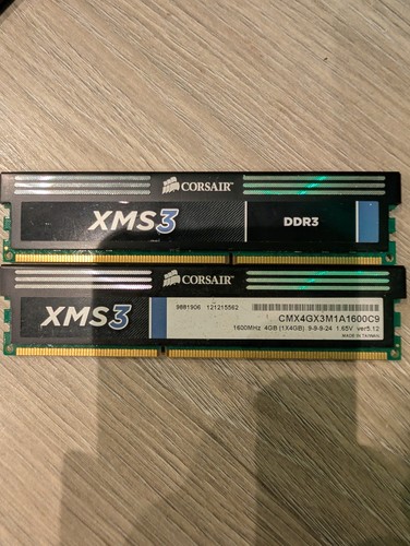 Corsair xms3 4gb - xms3, 2x